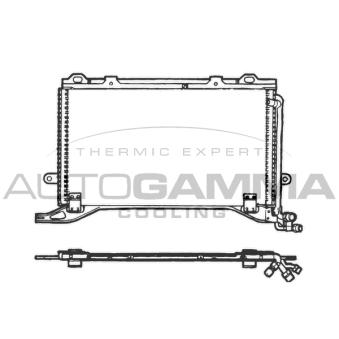 Condenseur, climatisation AUTOGAMMA 101732