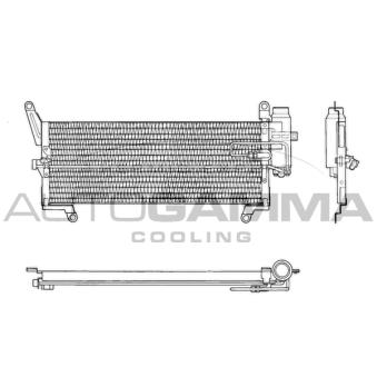 Condenseur, climatisation AUTOGAMMA 101738