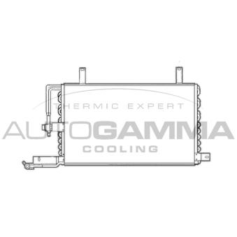 Condenseur, climatisation AUTOGAMMA 101749