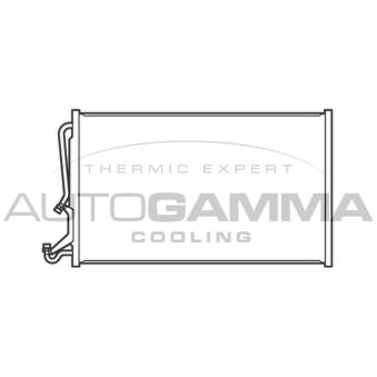 Condenseur, climatisation AUTOGAMMA [101752]