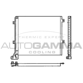 Condenseur, climatisation AUTOGAMMA OEM 82450856