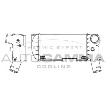 Intercooler, échangeur AUTOGAMMA [101862]