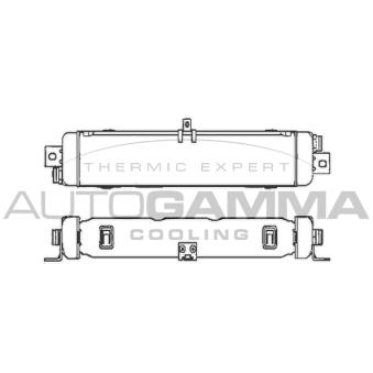 Radiateur d'huile AUTOGAMMA [102015]