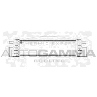 Intercooler, échangeur AUTOGAMMA [102016]
