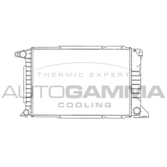 Radiateur, refroidissement du moteur AUTOGAMMA 102092