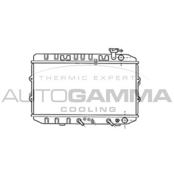 Radiateur, refroidissement du moteur AUTOGAMMA OEM 19010pe1675