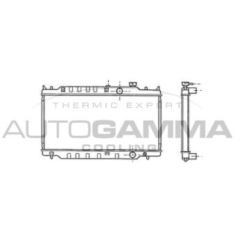 Radiateur, refroidissement du moteur AUTOGAMMA OEM rfg315200b