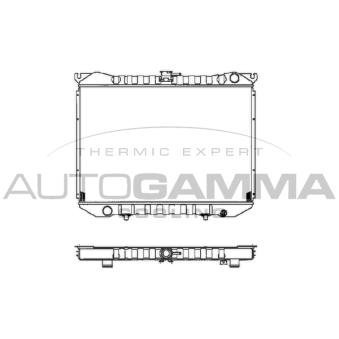 Radiateur, refroidissement du moteur AUTOGAMMA OEM 2140010G10