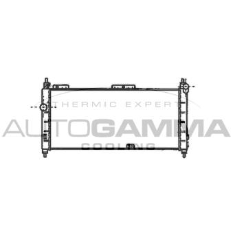 Radiateur, refroidissement du moteur AUTOGAMMA 102222