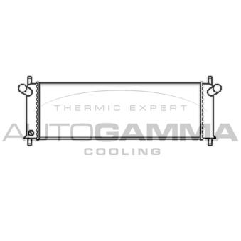 Radiateur, refroidissement du moteur AUTOGAMMA 102277