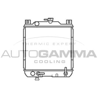 Radiateur, refroidissement du moteur AUTOGAMMA 102331