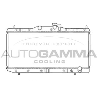 Radiateur, refroidissement du moteur AUTOGAMMA 102352