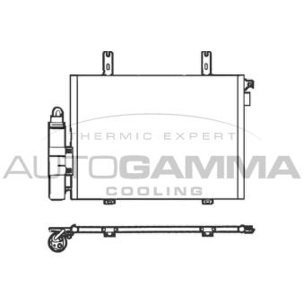 Condenseur, climatisation AUTOGAMMA OEM 8200221131
