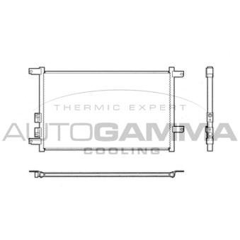 Condenseur, climatisation AUTOGAMMA OEM 46842842
