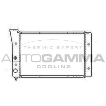Radiateur, refroidissement du moteur AUTOGAMMA OEM 191121253AL