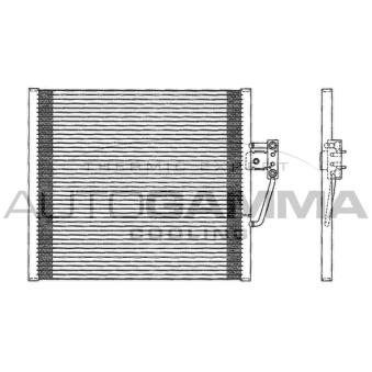 Condenseur, climatisation AUTOGAMMA OEM 64538378438