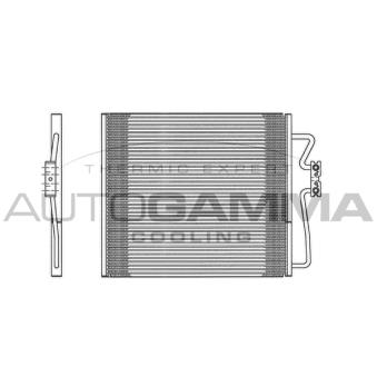 Condenseur, climatisation AUTOGAMMA [102616]