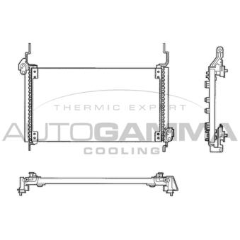 Condenseur, climatisation AUTOGAMMA OEM 46532988 Condenseur, climatisation AUTOGAMMA OEM 46532988