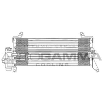 Condenseur, climatisation AUTOGAMMA 102636