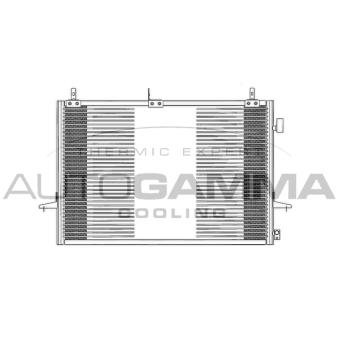 Condenseur, climatisation AUTOGAMMA [102653]