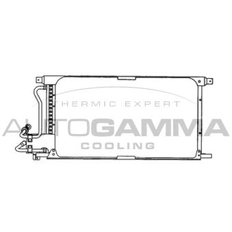 Condenseur, climatisation AUTOGAMMA 102657