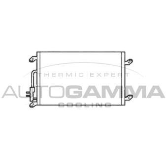 Condenseur, climatisation AUTOGAMMA 102667