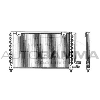 Condenseur, climatisation AUTOGAMMA 102679