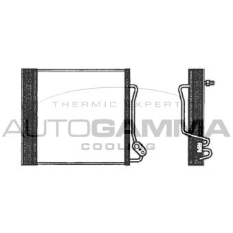 Condenseur, climatisation AUTOGAMMA 102682