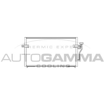 Condenseur, climatisation AUTOGAMMA 102709
