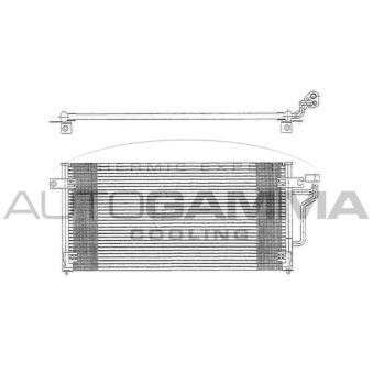 Condenseur, climatisation AUTOGAMMA [102711]