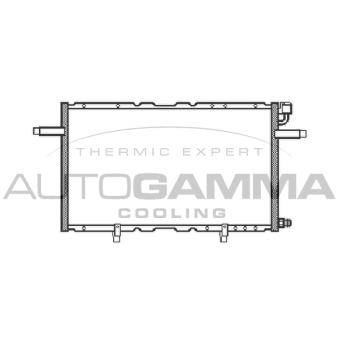 Condenseur, climatisation AUTOGAMMA [102740]