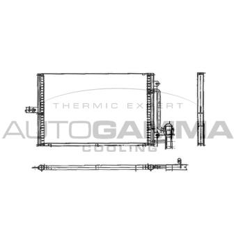 Condenseur, climatisation AUTOGAMMA OEM 99657311100 Condenseur, climatisation AUTOGAMMA OEM 99657311100