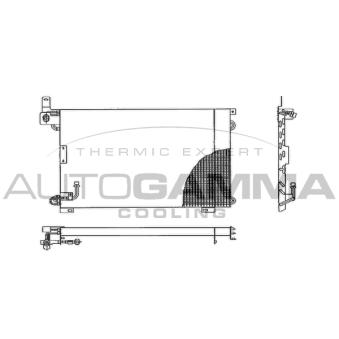 Condenseur, climatisation AUTOGAMMA [102756]
