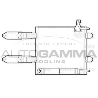Condenseur, climatisation AUTOGAMMA OEM 6X0820413A