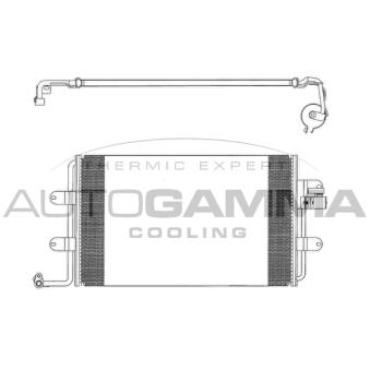 Condenseur, climatisation AUTOGAMMA OEM 1C0820411
