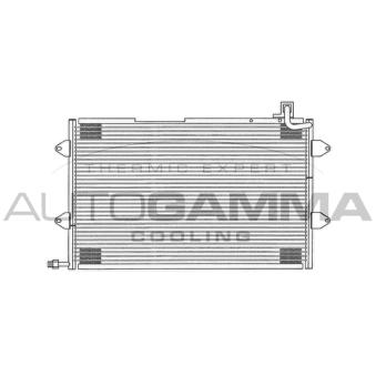 Condenseur, climatisation AUTOGAMMA 102820