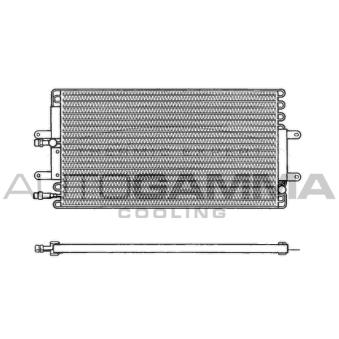 Condenseur, climatisation AUTOGAMMA [102840]