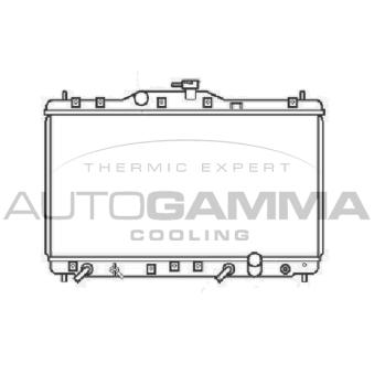 Radiateur, refroidissement du moteur AUTOGAMMA OEM 19010py3a01