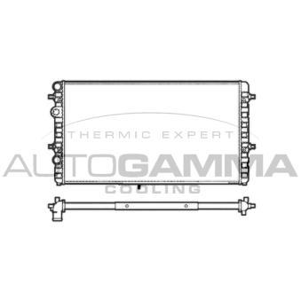 Radiateur, refroidissement du moteur AUTOGAMMA OEM 6K0121253AE