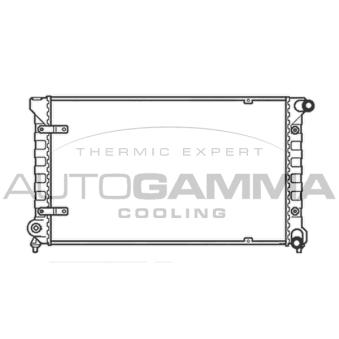 Radiateur, refroidissement du moteur AUTOGAMMA OEM 191121253G