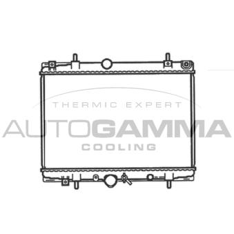 Radiateur, refroidissement du moteur AUTOGAMMA OEM 1331EE