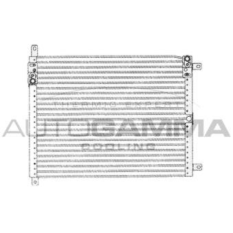 Condenseur, climatisation AUTOGAMMA [103022]