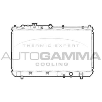 Radiateur, refroidissement du moteur AUTOGAMMA OEM RF2L15200B