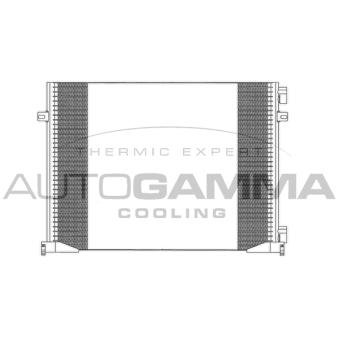 Condenseur, climatisation AUTOGAMMA OEM 91168643
