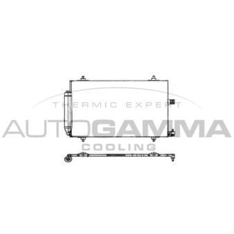 Condenseur, climatisation AUTOGAMMA 103225