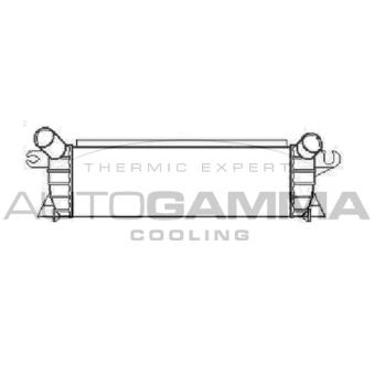 Intercooler, échangeur AUTOGAMMA OEM 8200073413 Intercooler, échangeur AUTOGAMMA OEM 8200073413