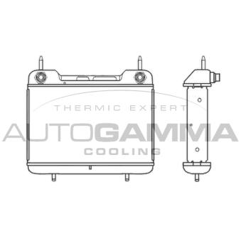 Radiateur d'huile AUTOGAMMA 103260