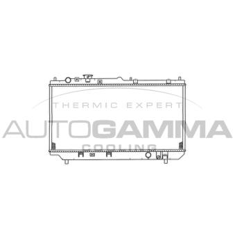 Radiateur, refroidissement du moteur AUTOGAMMA OEM ZL0115200C