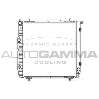 Radiateur, refroidissement du moteur AUTOGAMMA 103266
