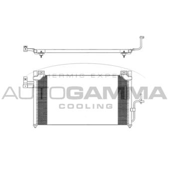 Condenseur, climatisation AUTOGAMMA 103271